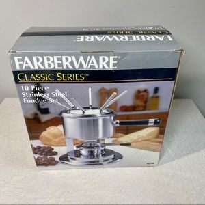 Farberware 10pc Fondue Set New in Box